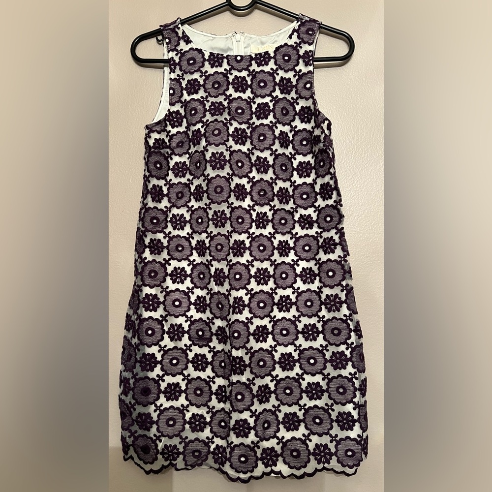 Erin by Erin Fetherson Floral Shift Dress. Sleeveless Size 2